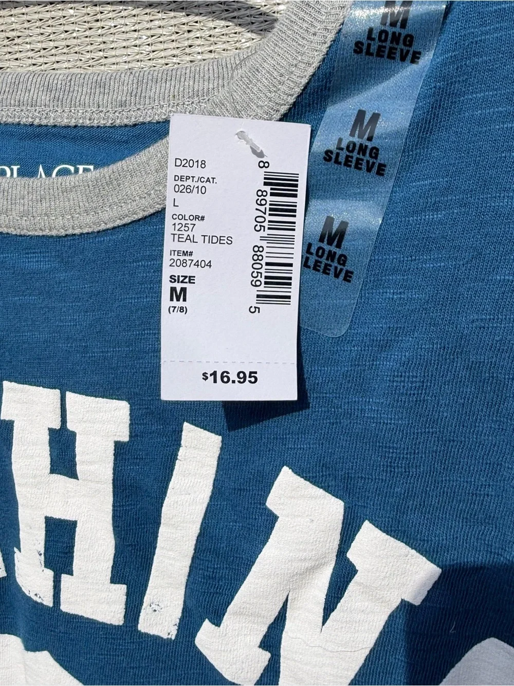 The Children's Place Blue Long Sleeve 